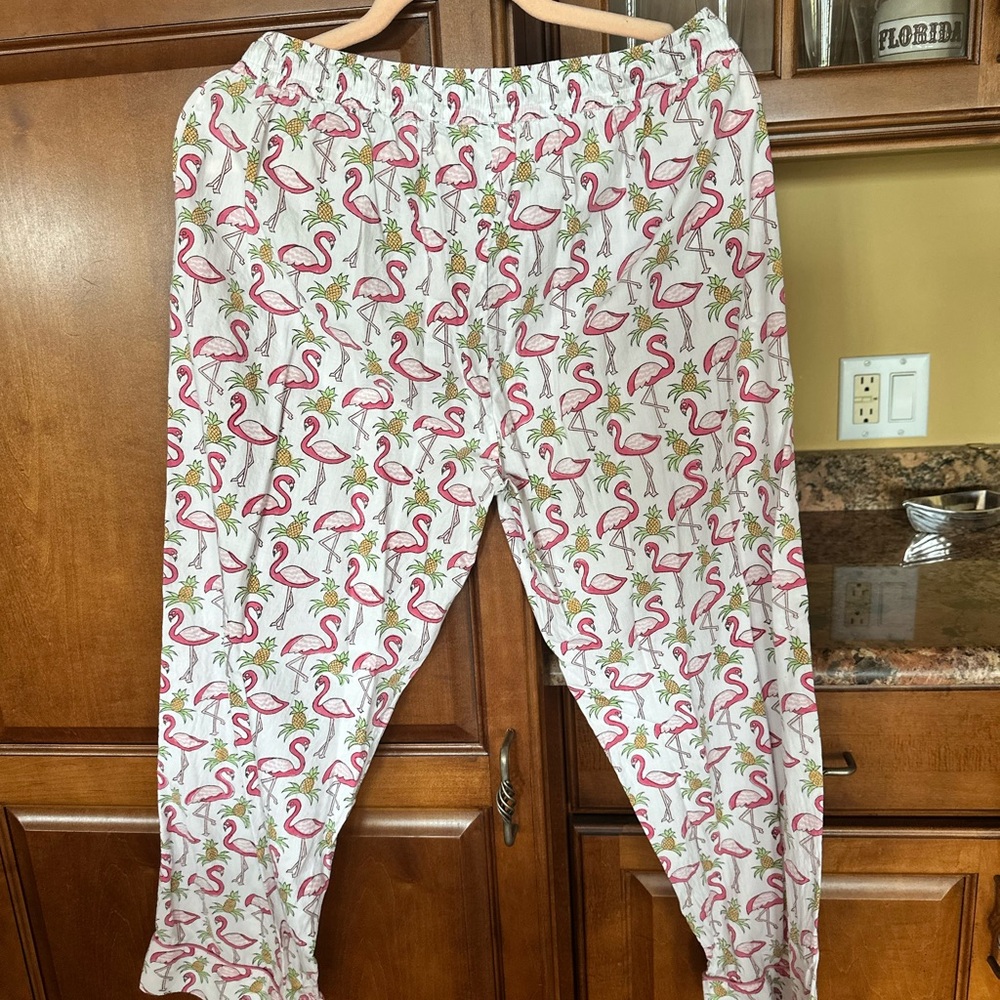 Roller Rabbit Flamingo Print Pajamas - Picture 3 of 5